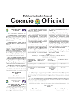 Publicacoes Oficiais da SAE no Jornal Correio Oficial do dia 12