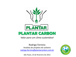 PLANTAR CARBON - The Forest Carbon Partnership Facility
