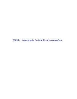 26253 - Universidade Federal Rural da Amazônia