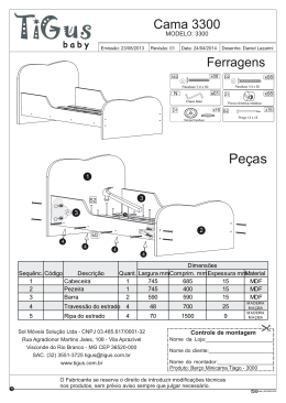 Manual Cama 3300 - Revisão 01 - A3.cdr