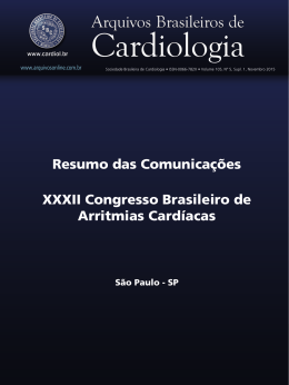 Arquivos brasileiros de cardiologia