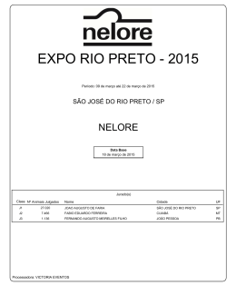 Catálogo - EXPO RIO PRETO - 2015