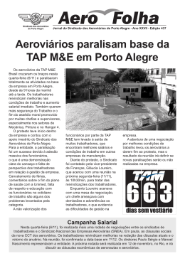 Edição 437 - Sindicato dos Aeroviarios de Porto Alegre