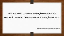 Zilma de Oliveira (USP) - Rede Nacional Primeira Infância