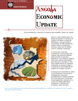 Angola Economic Update