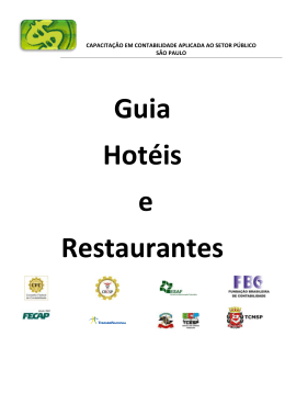 Guia Hotéis e Restaurantes