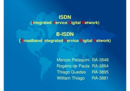 ISDN B-ISDN