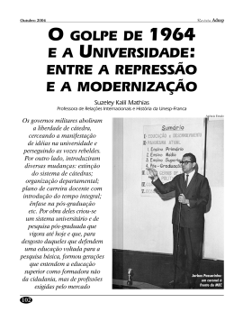 O golpe de 1964 e a Universidade