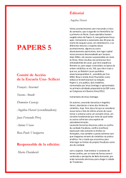 papers 5 - VIII Congreso de la Asociación Mundial de Psicoanálisis