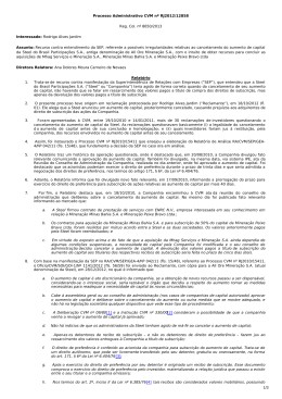 Processo Administrativo CVM nº RJ2012/12858 Reg. Col. nº 8650