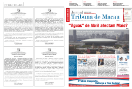 PDF - Jornal Tribuna de Macau