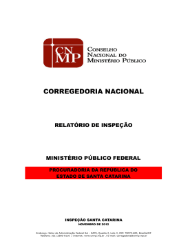 MPF - Conselho Nacional do Ministério Público