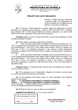 LEI Nº 3414/2001 - Câmara Municipal de Estrela