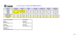 schedule + dead lines brasil modal 16.03