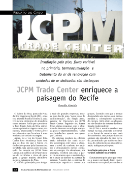 JCPM Trade Center enriquece a paisagem do