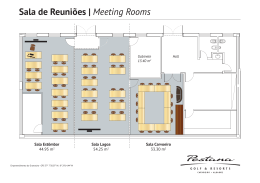 Sala de Reuniões | Meeting Rooms