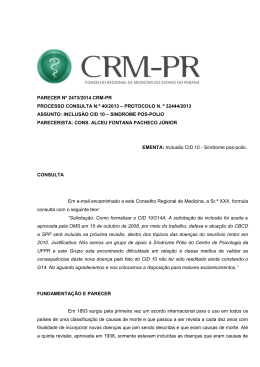 parecer nº 2473/2014 crm-pr processo consulta n.º 40/2013