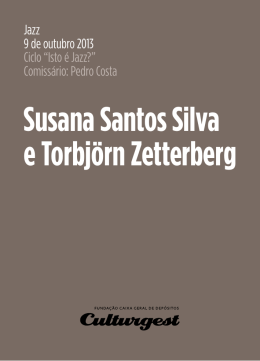 Susana Santos Silva e Torbjörn Zetterberg
