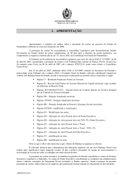 1. APRESENTAÇÃO - Tribunal de Contas do Estado de Pernambuco