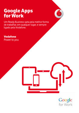 Folheto - Vodafone Negócios