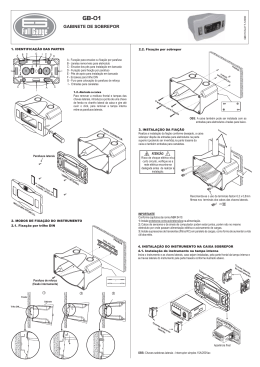 Manual do produto - Full Gauge Controls