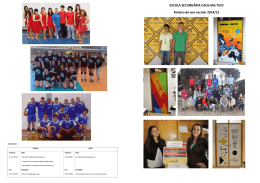 Roteiro 2014-2015 - Escola Secundária de Cacilhas-Tejo