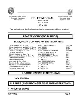 BG 103 - De 02 JUN 2005 - Proxy da Polícia Militar do Pará!