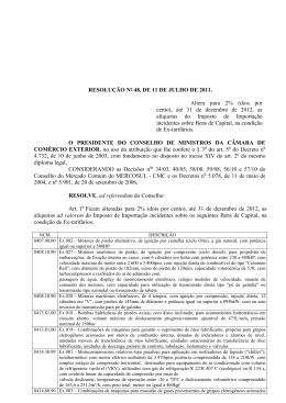 Resolução 48, de 11 07 2011 - Ministério do Desenvolvimento