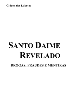 SANTO DAIME REVELADO - Céu Nossa Senhora da Conceição