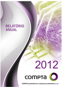 Relatório e Contas 2012