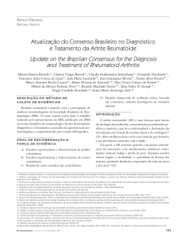 Atualização do Consenso Brasileiro no Diagnóstico e Tratamento