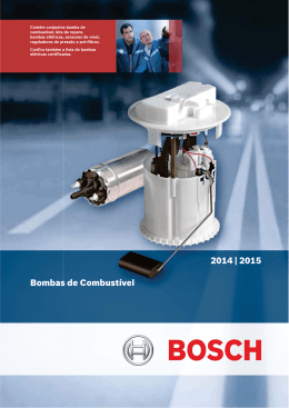 Bomba de combustível Bosch