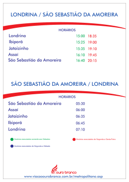 Londrina-São Sebastião da Amoreira