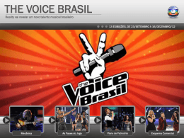 THE VOICE BRASIL - Comercial Rede Globo