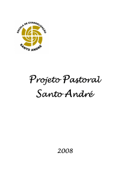 Projeto Pastoral Santo André - EESA