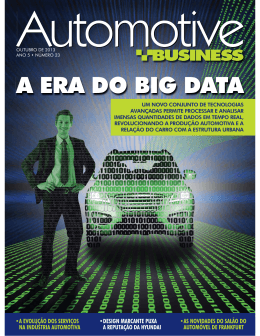 A ERA DO BIG DATA - Automotive Business