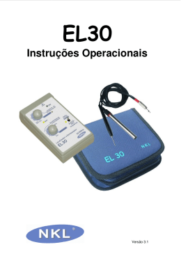 Instruções Operacionais - Nkl Produtos Eletrônicos