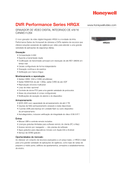 HRGX Performance Series DVR