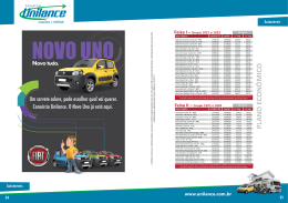Automóveis Fiat - Consórcio Unilance