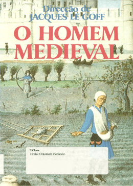 o homem medieval - Portal Conservador