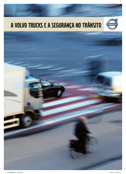 Brochura  A Volvo Trucks e a segurança no trânsito
