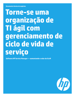 Software HP Service Manager
