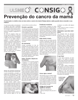 Prevenção do cancro da mama