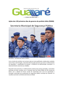 03 Secretaria de Segurança Pública AÇÕES 120