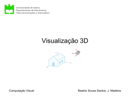 Visualização 3D  - Universidade de Aveiro › SWEET
