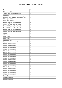 Lista-Casamento JanaÃna e Vinicius-31-10-2013