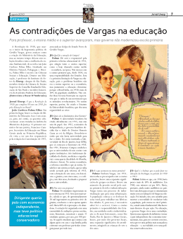 As contradições de Vargas na educação