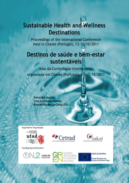 Sustainable Health and Wellness Destinations Destinos