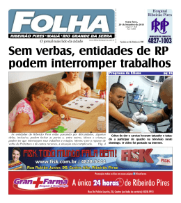 Edição: 1828 De - Folha Ribeirão Pires