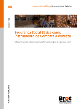 Segurança Social Básica como Instrumento de